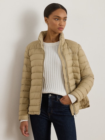 Lauren Ralph Lauren Φθινοπωρινό και ανοιξιάτικο μπουφάν σε μπεζ: μπροστά