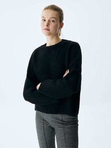 LTB Pullover 'Denaha' in Schwarz: Vorderseite