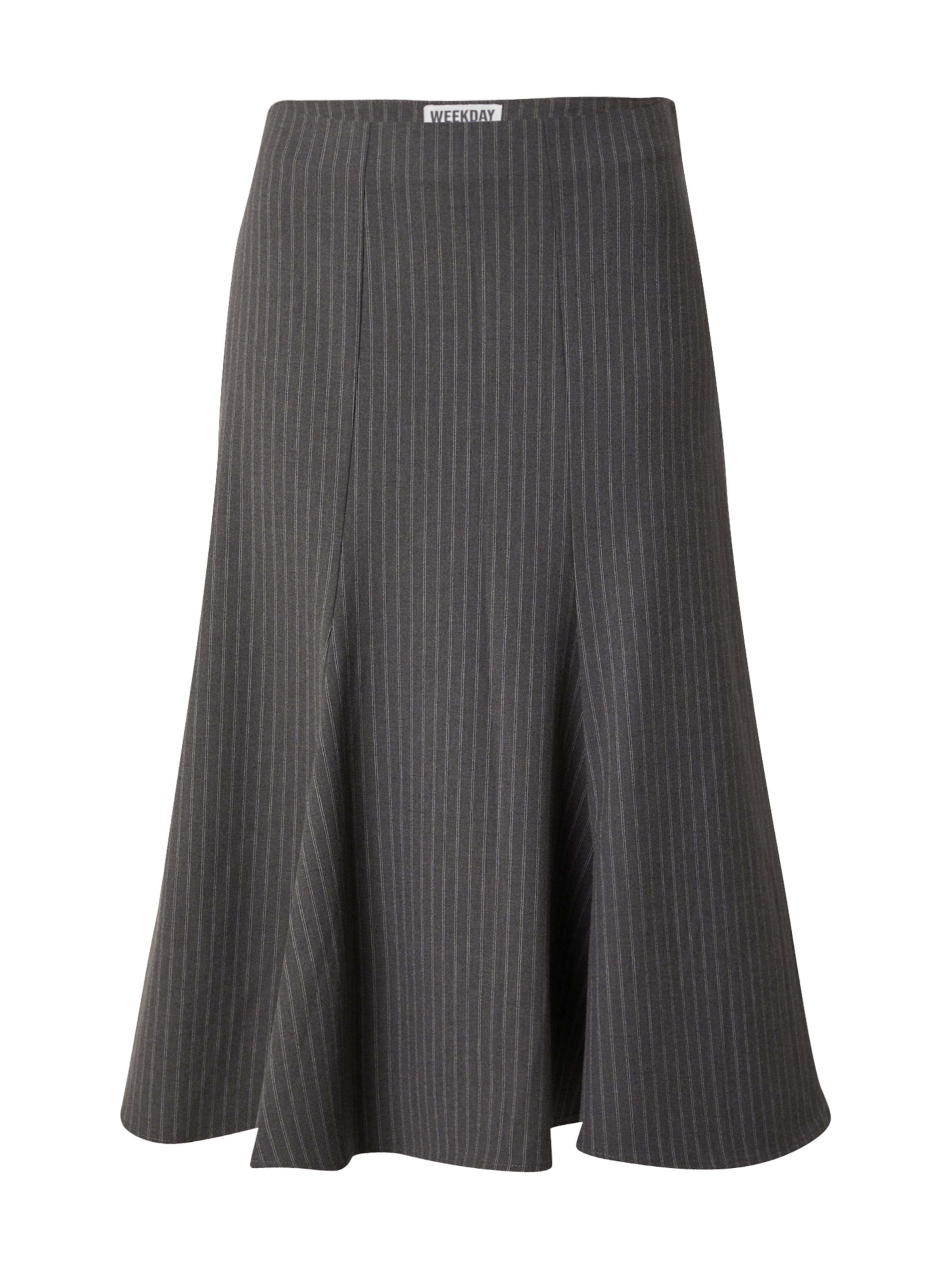 WEEKDAY - Falda 'Lissy' en gris: frente