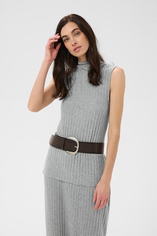CULTURE Pullover 'Koba' in Grau: Vorderseite