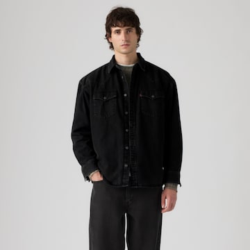 LEVI'S ® Comfort Fit Πουκάμισο 'DENAMORE' σε μαύρο: μπροστά