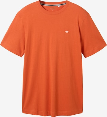 T-Shirt TOM TAILOR en orange : devant