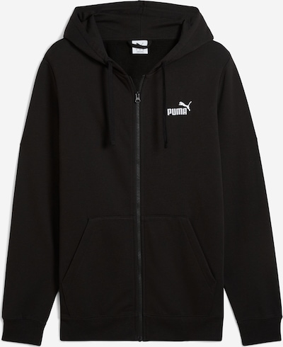 PUMA Sportiska jaka 'ESS No. 1', krāsa - melns / balts, Preces skats