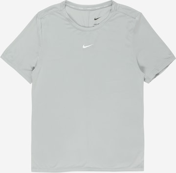 NIKE Functioneel shirt in Grijs: voorkant