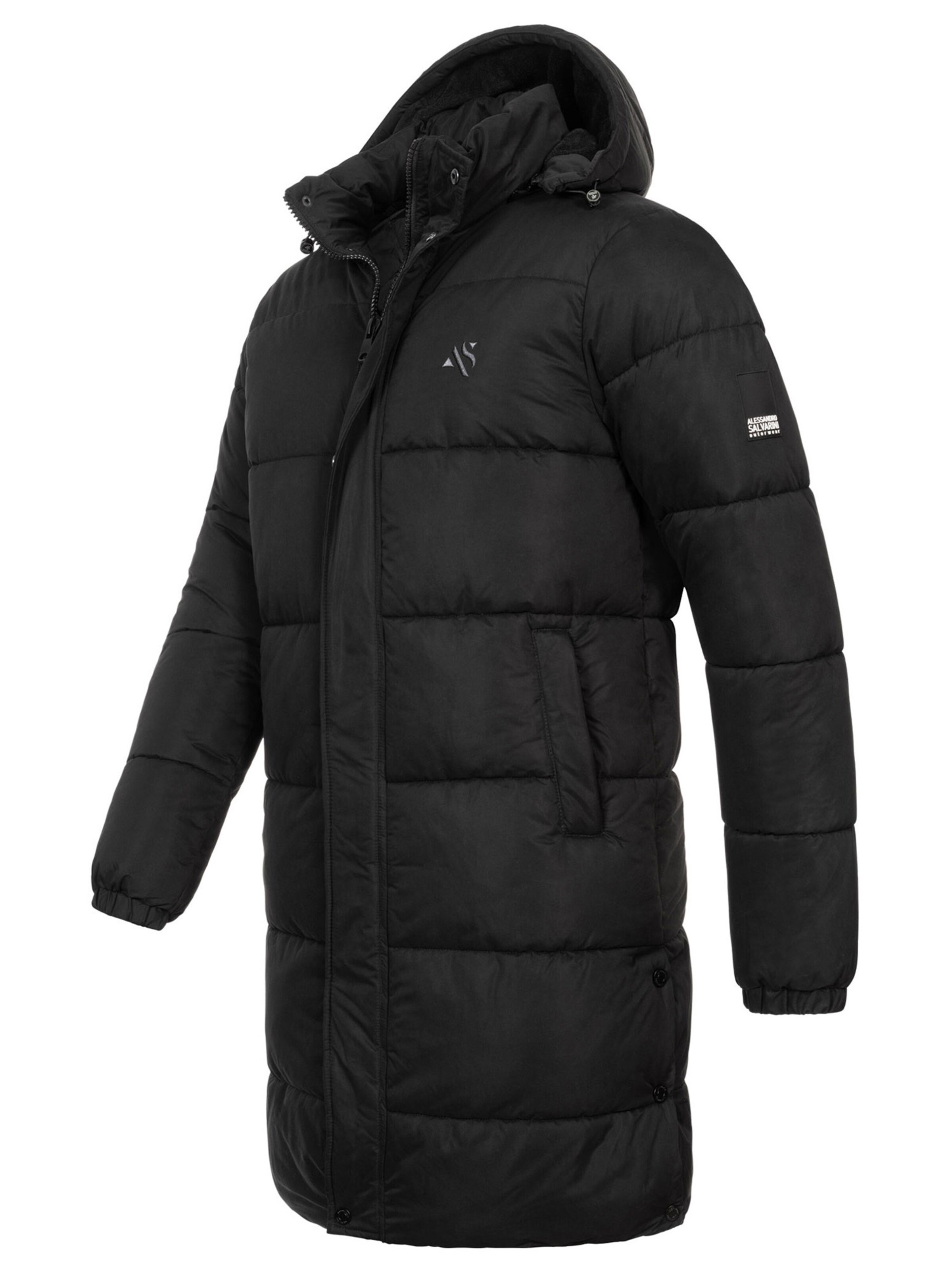 Alessandro Salvarini Jacke  'AS425 ' in Schwarz