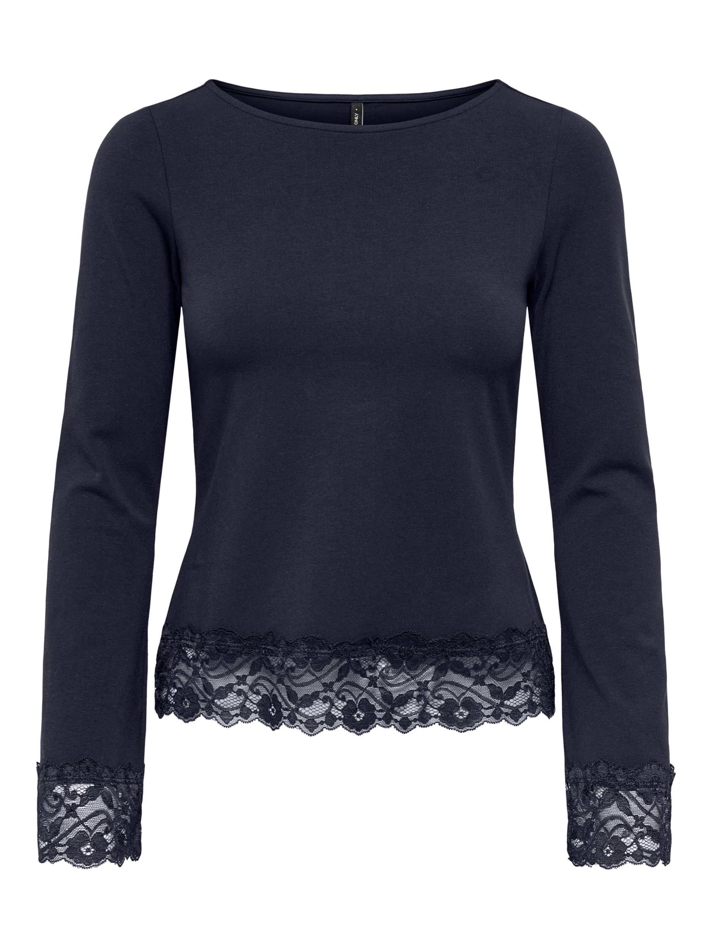 ONLY - Camiseta 'ONLive' en azul: frente