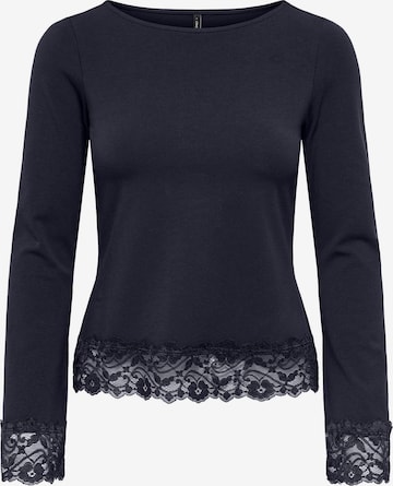 ONLY - Camiseta 'ONLive' en azul: frente