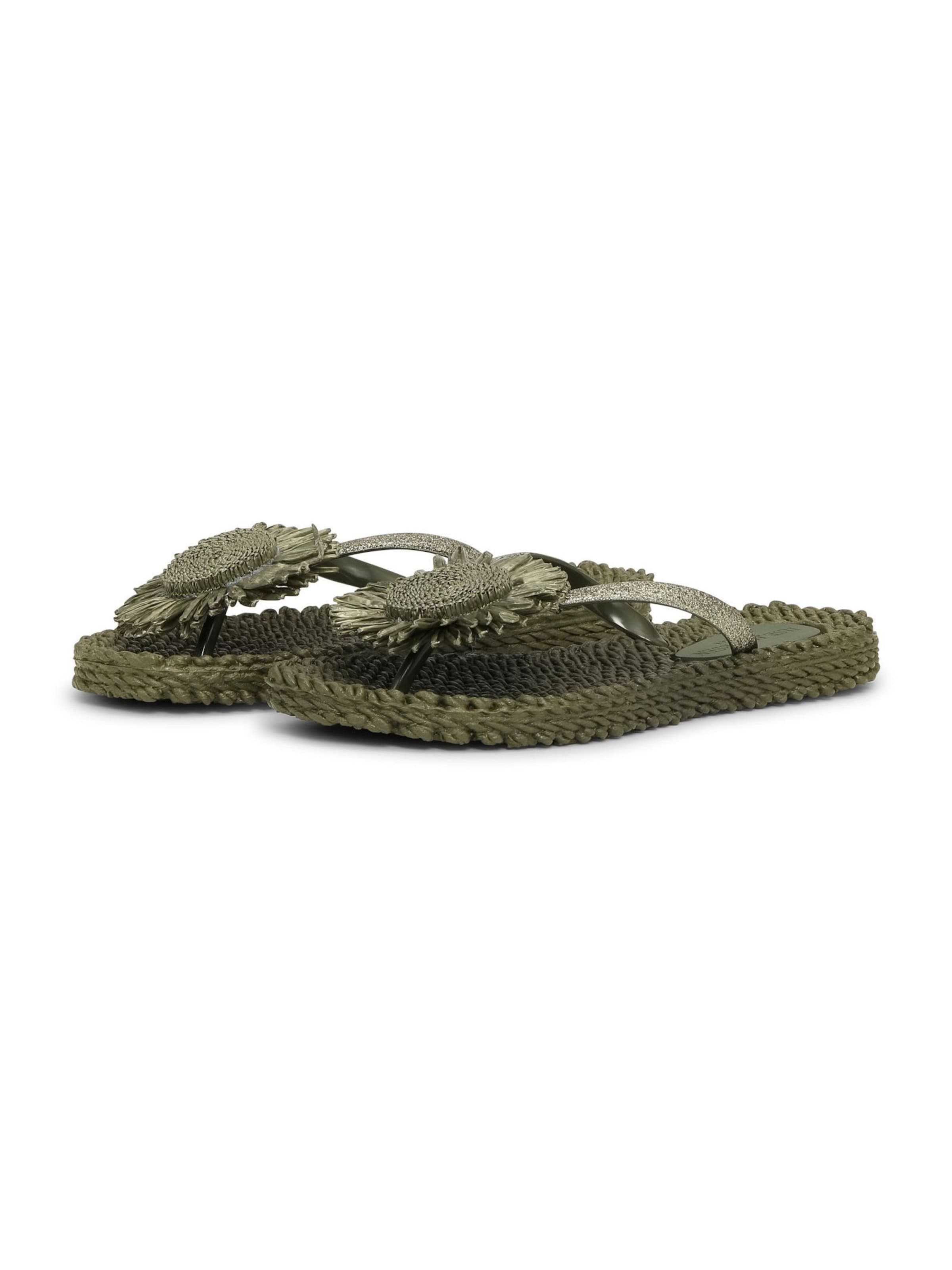 ILSE JACOBSEN T-bar sandals 'CHEERFUL16F' in Green