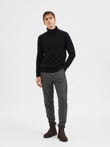 SELECTED Pullover 'Axel' in Schwarz
