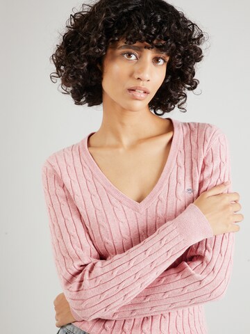 Pullover di GANT in rosa