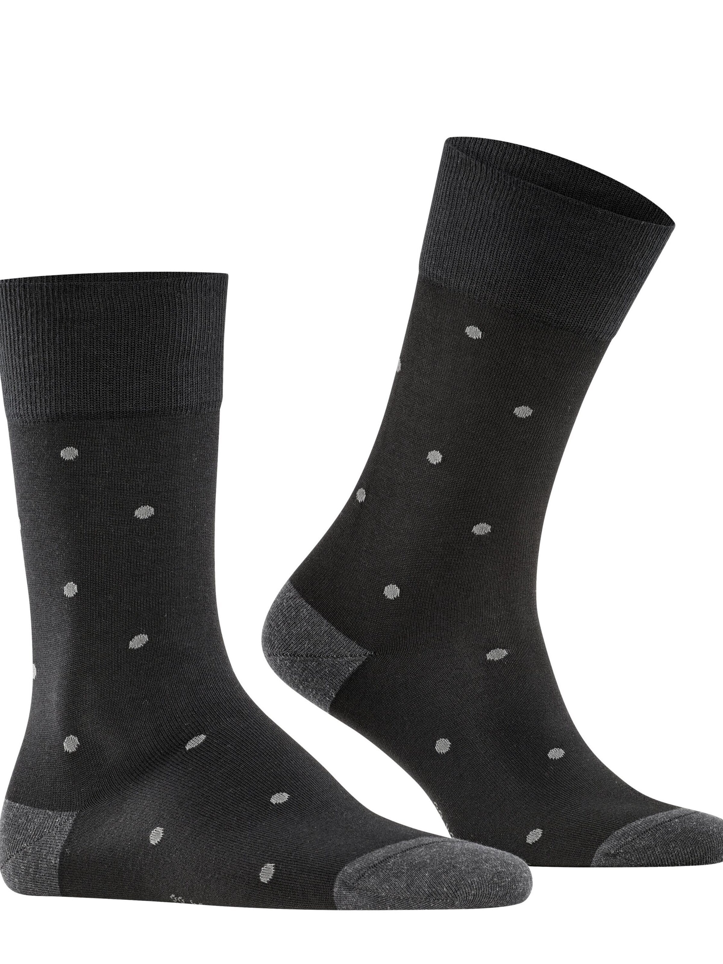 FALKE Socken 'Dot'‌‌‌ in Grau: Vorderseite