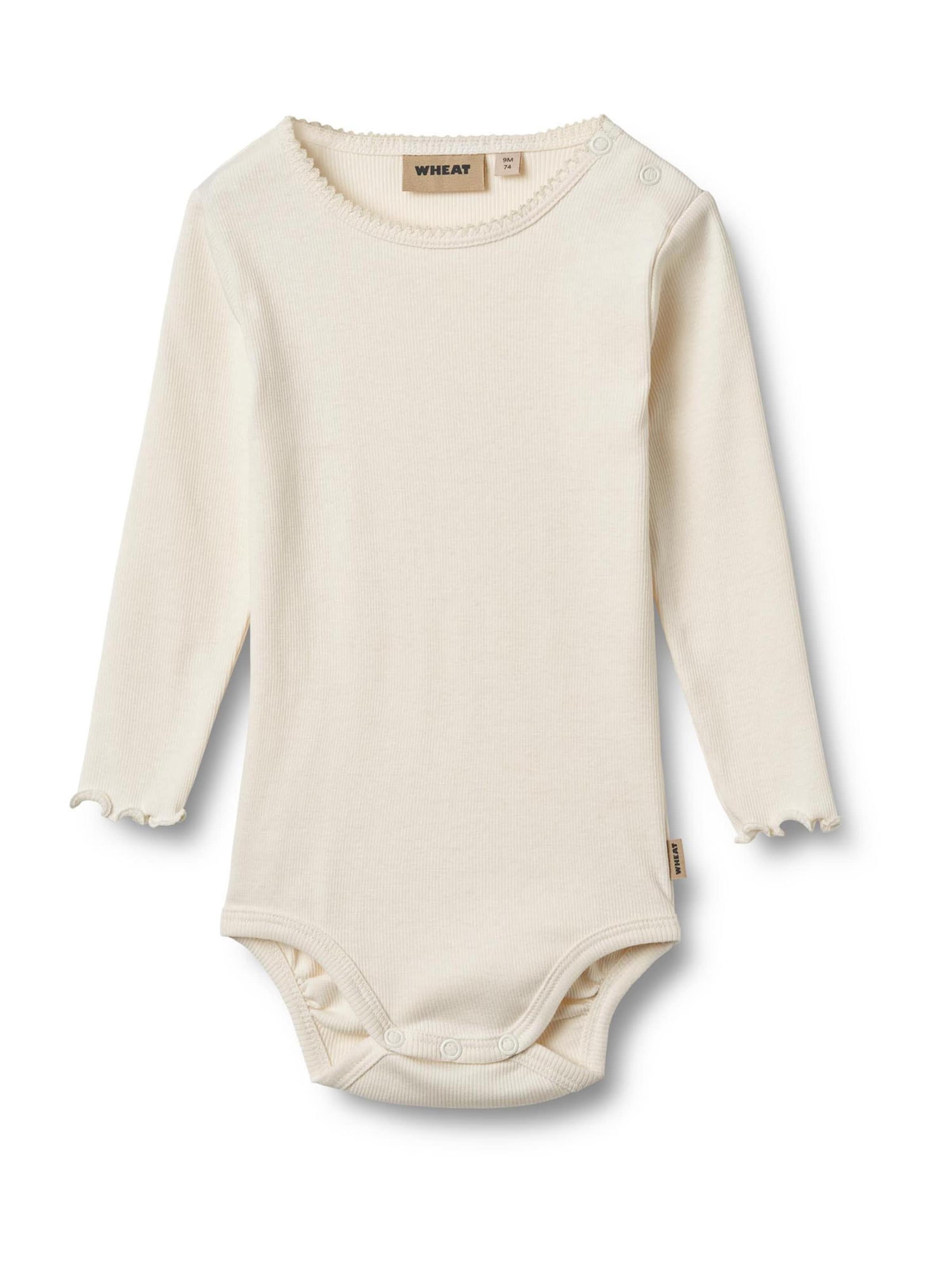 WHEAT Romper/bodysuit 'Regitze' in White: front