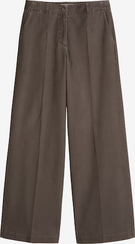 Marc O'Polo Loosefit Broek in Bruin: voorkant