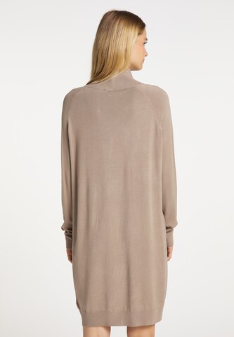 DreiMaster Klassik Knitted dress in Beige