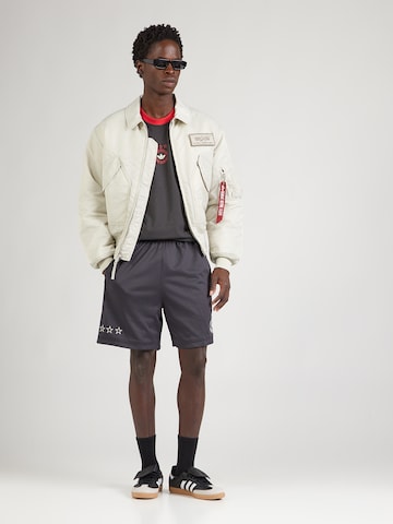 ADIDAS ORIGINALS Loosefit Παντελόνι 'SANTIAGO' σε μαύρο