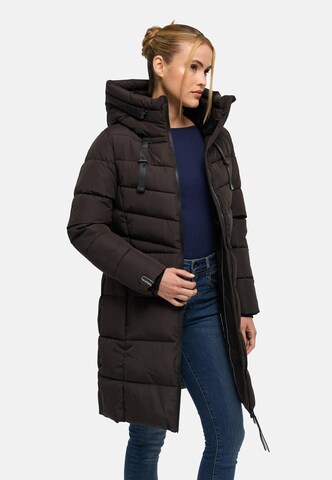 MARIKOO Winter coat 'Natsukoo XVI' in Brown