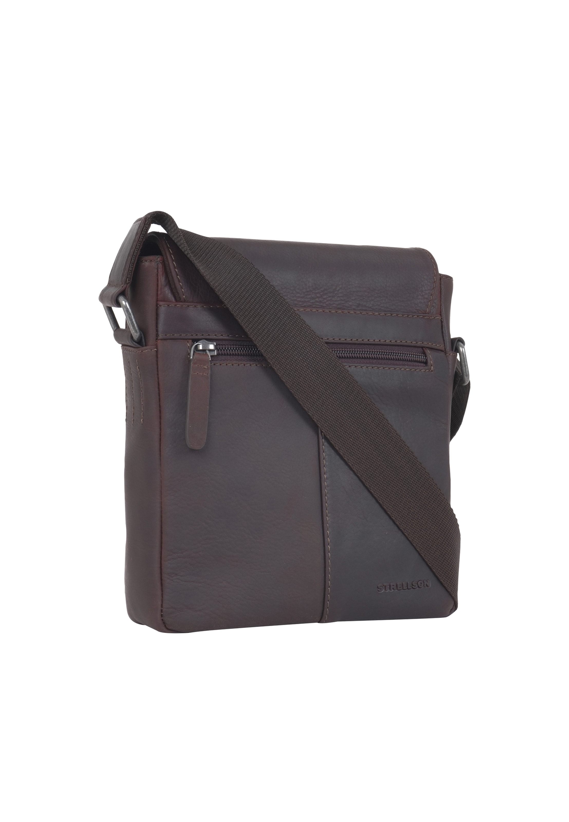STRELLSON - Mala de ombro 'Stratford 2.0 Jeremy' em castanho