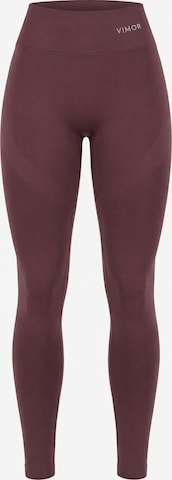Vimor Leggings 'Joy Scrunch' in Purple: front