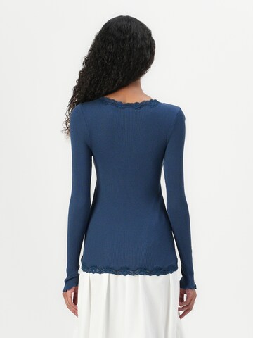 rosemunde Kardigán 'Babette' - Modrá: zadná strana