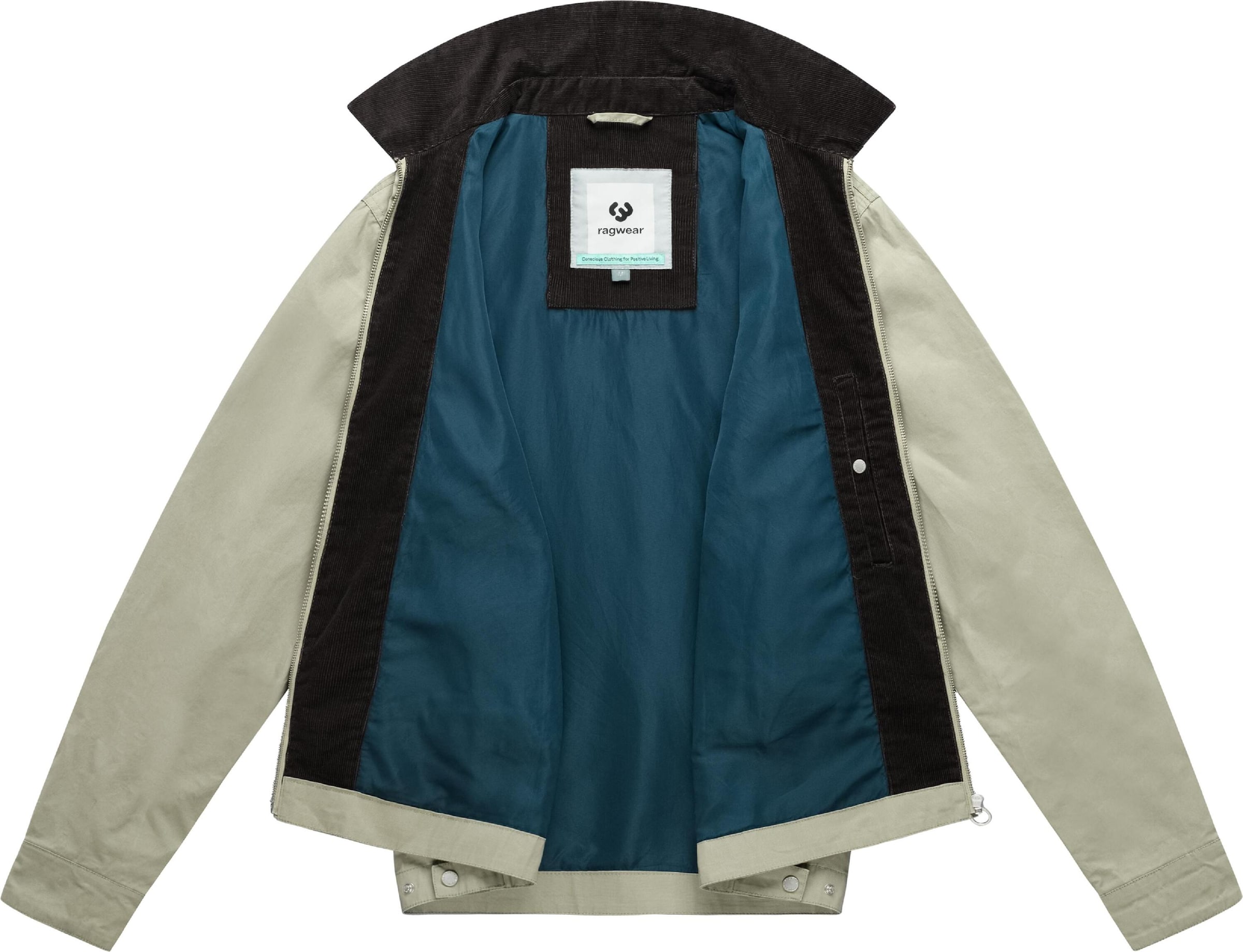 Ragwear Between-Season Jacket 'Hertan' in Green
