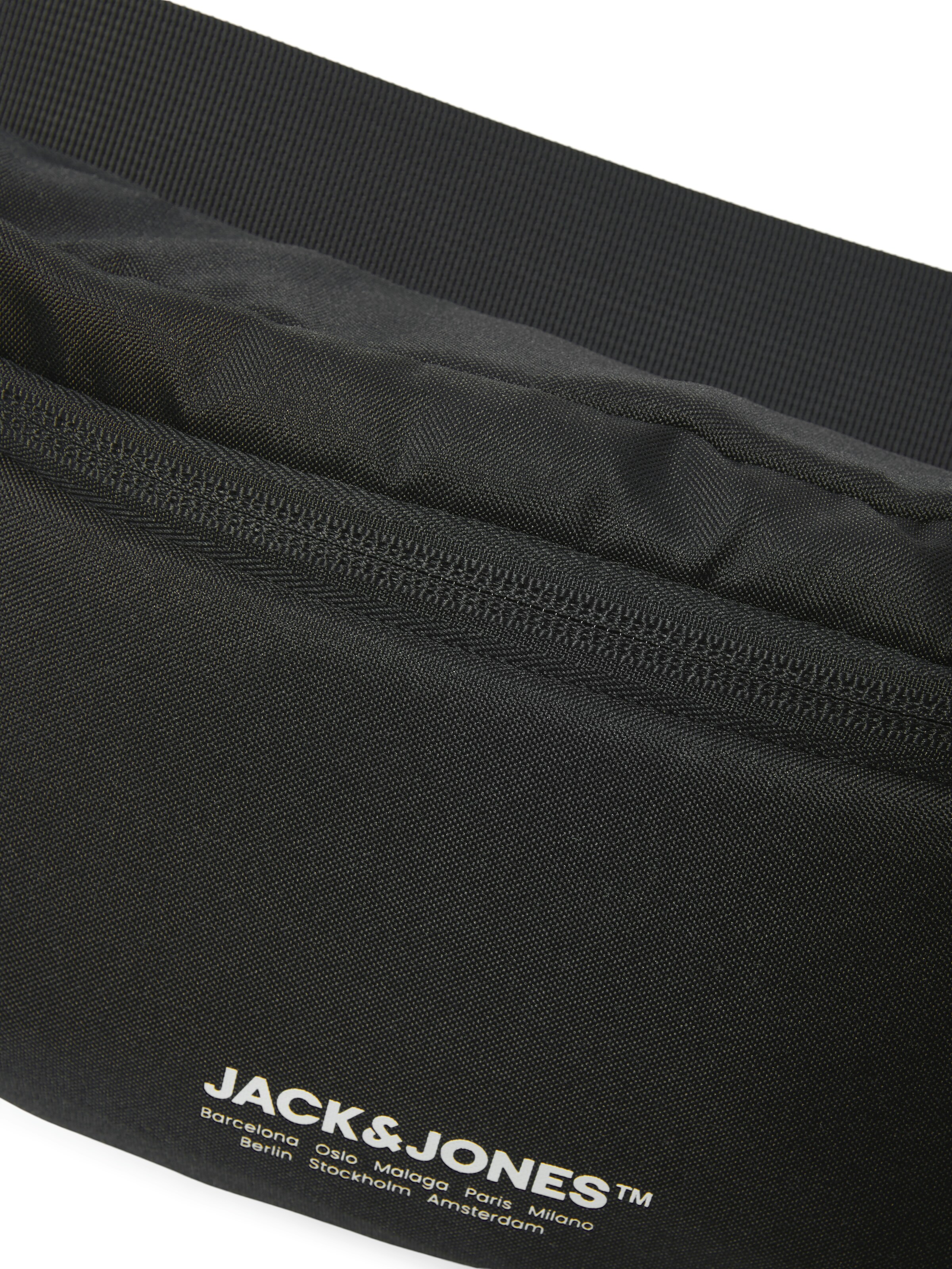 JACK & JONES Fanny Pack 'JACTeak' in Black
