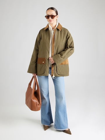 Barbour Prechodná bunda 'Laneshaw Casua Dusky' - Zelená