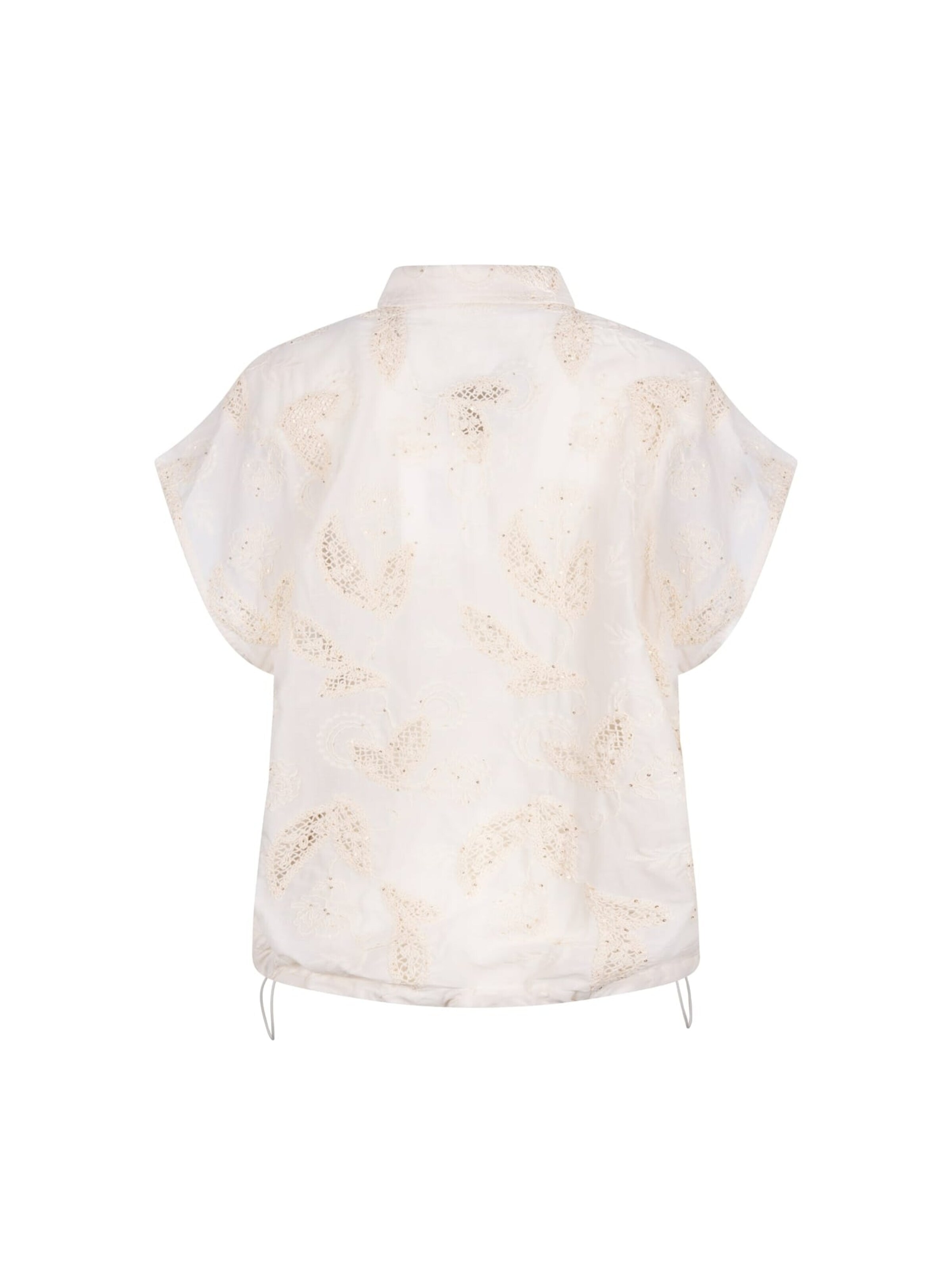 nukus Blouse in Beige