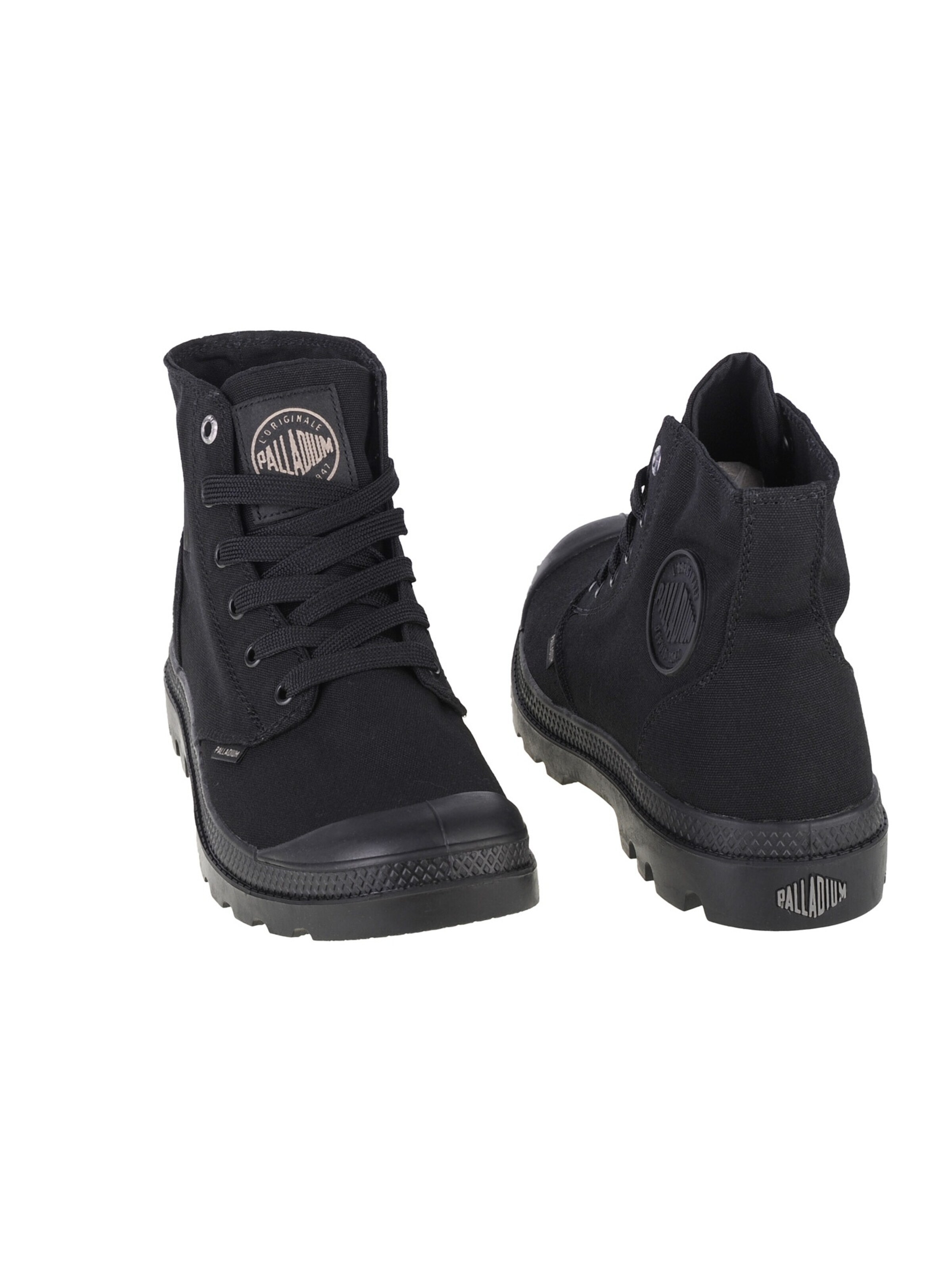 Palladium Sneakers hoog 'Palladium Mono Chrome' in Zwart