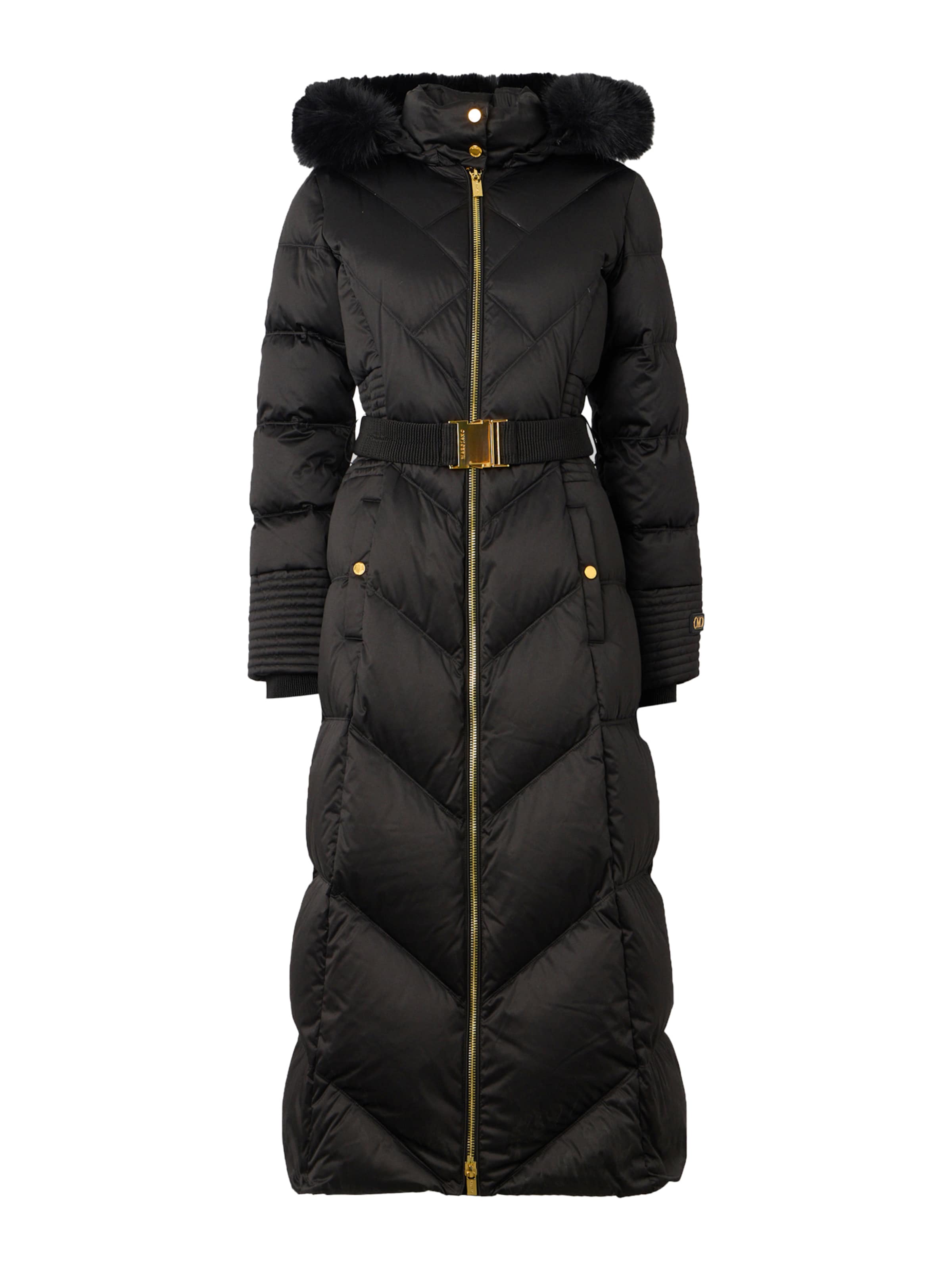 GUESS by Marciano Χειμερινό παλτό 'ELLY' σε μαύρο: μπροστά