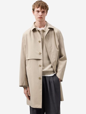 Cappotto di mezza stagione di Adolfo Dominguez in beige: frontale