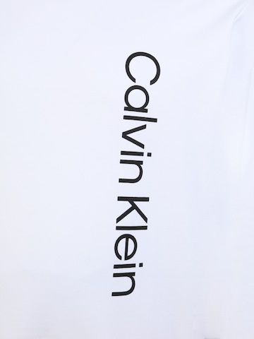 Calvin Klein Big & TallSweater majica - bijela boja