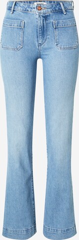 WRANGLER Flared Jeans in Blue: front