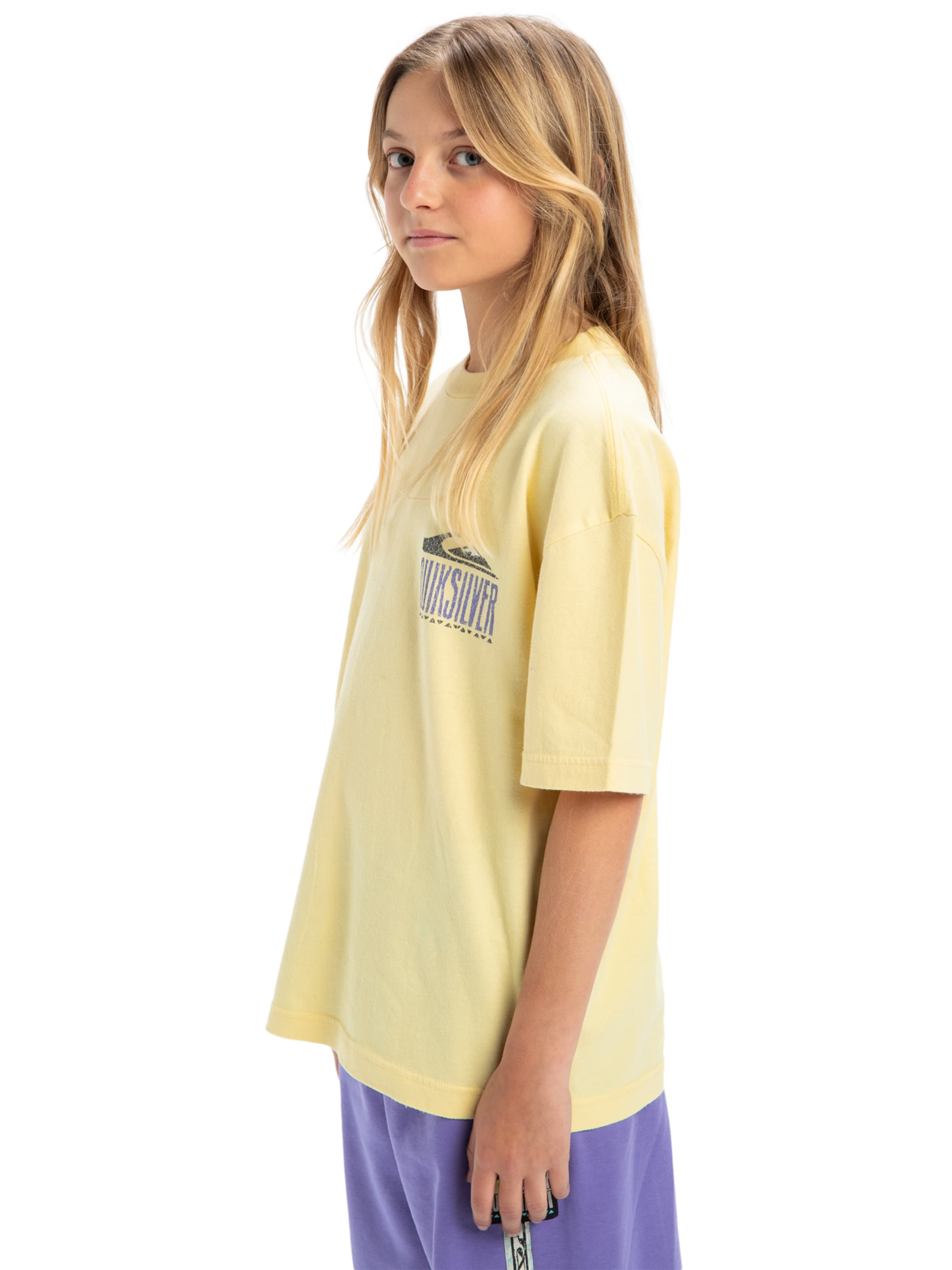 QUIKSILVER T-Shirt 'World Force' in Gelb