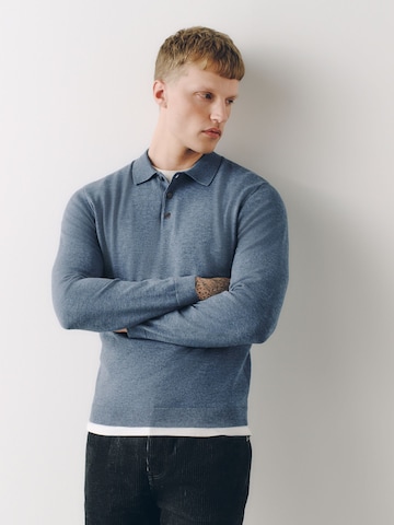 Next Svetr 'Essential' – modrá: přední strana