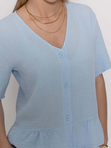 SASSYCLASSY Blouse in Blue