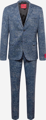 HUGO Regular Anzug 'Away' in Blau: predná strana