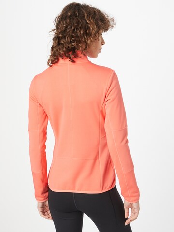 ONLY PLAY Athletic Fleece Jacket 'Jetta' in Orange