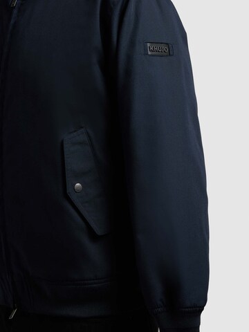 khujo Between-Season Jacket 'AGANO' in Blue