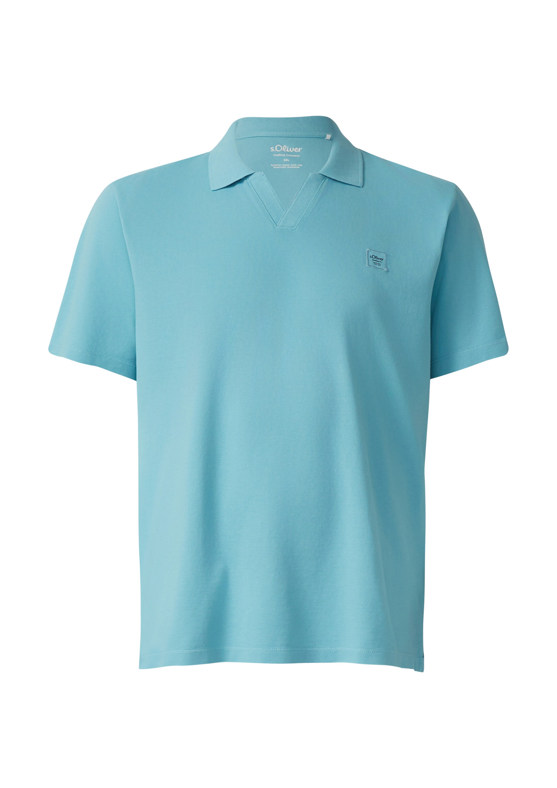s.Oliver Polo-Shirt in türkis, Produktansicht