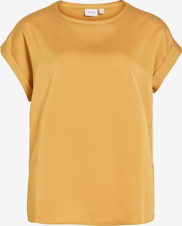 VILA Tričko 'VIELLETTE' - Žltá: predná strana