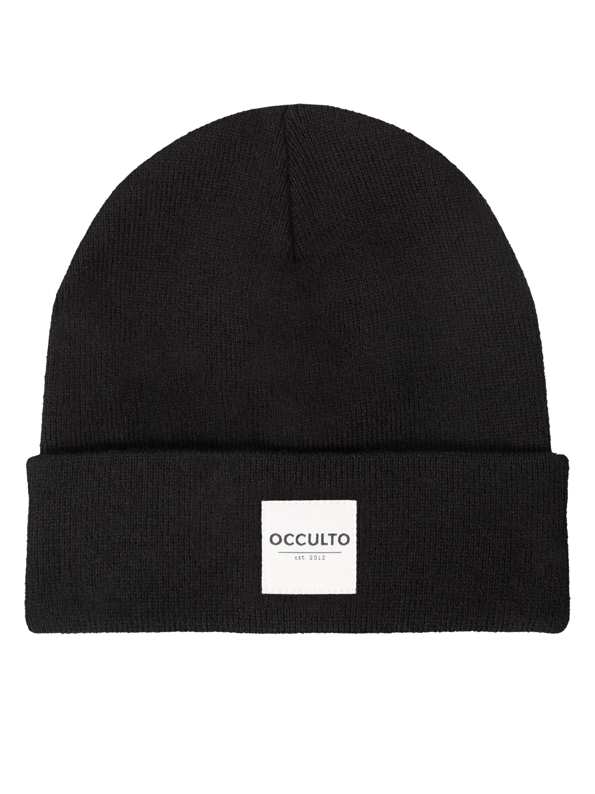 Occulto Beanie 'Eli' in Black: front