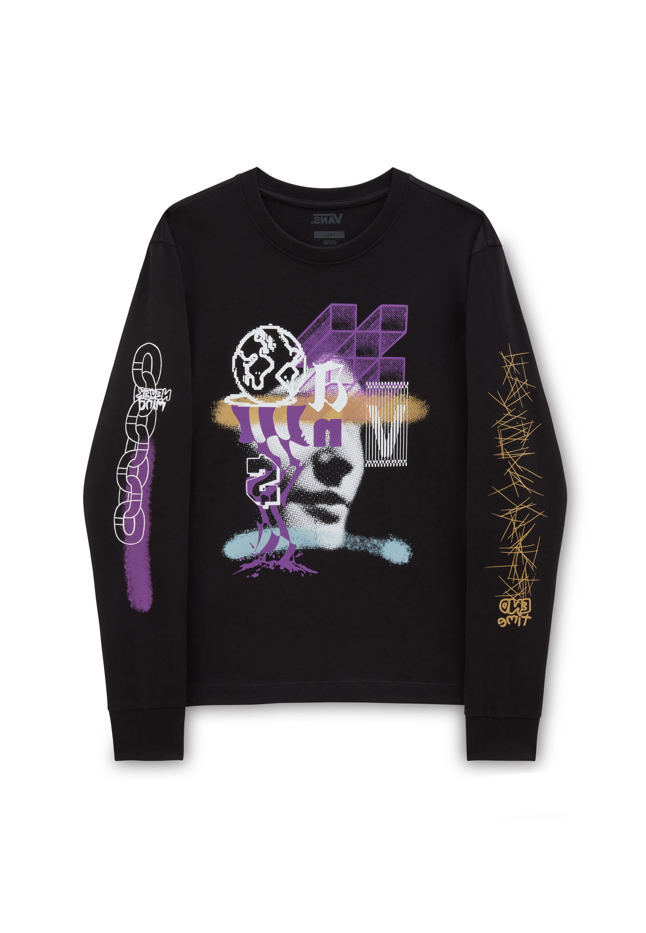 T-shirt 'Password' VANS en noir : devant