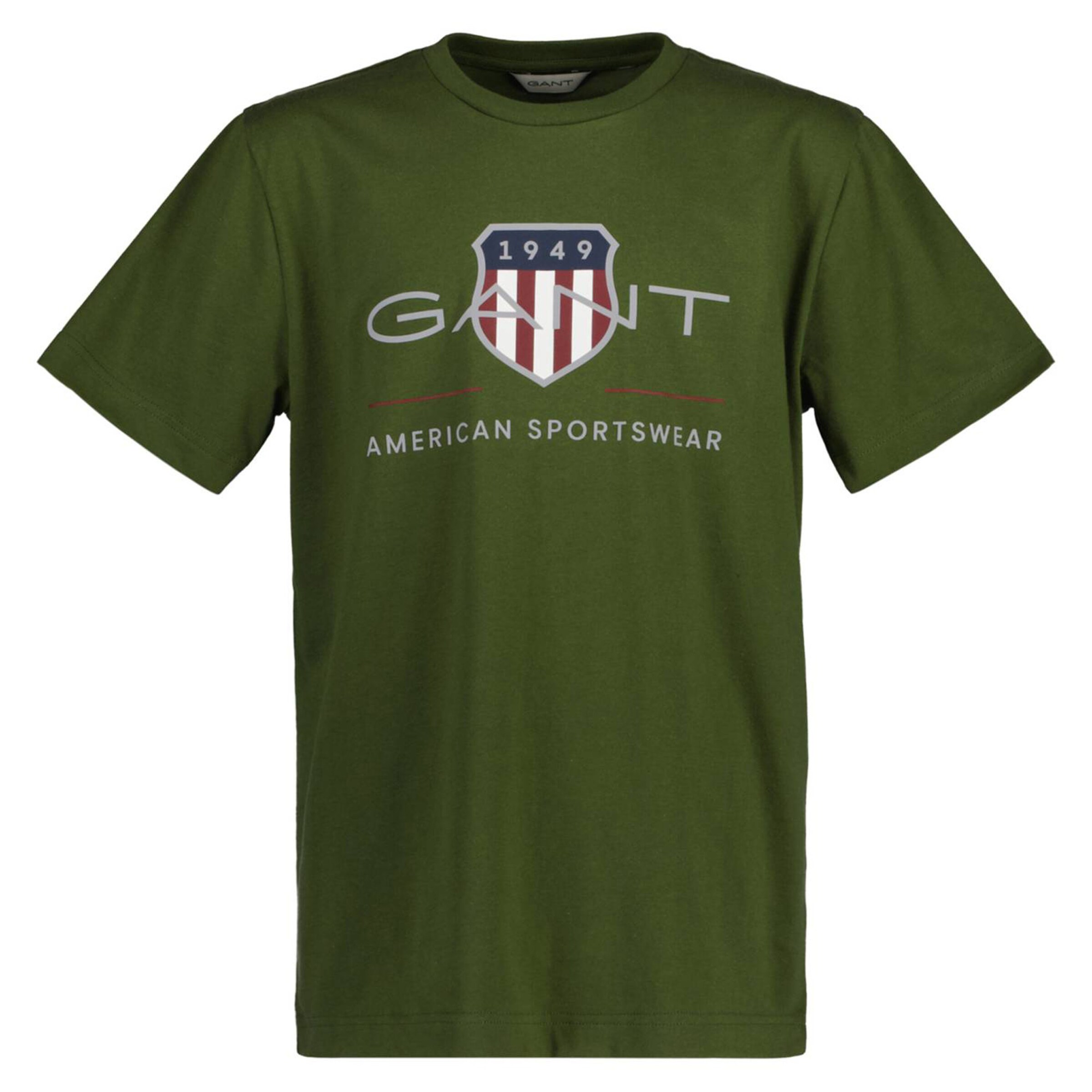 Maglietta di GANT in verde: frontale