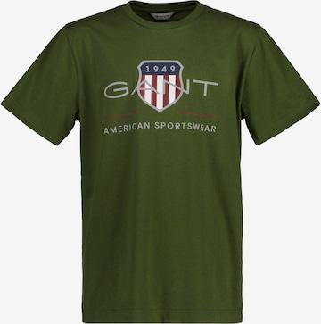 GANT T-Shirt in Grün: predná strana