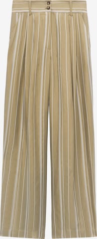 Regular Pantalon Adolfo Dominguez en vert : devant
