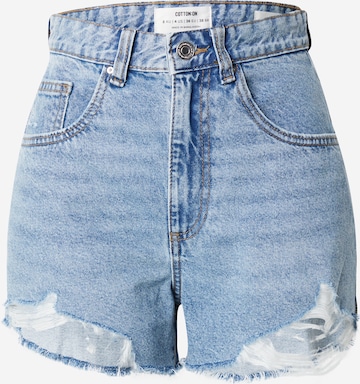 Cotton On Regular Jeans in Blauw: voorkant