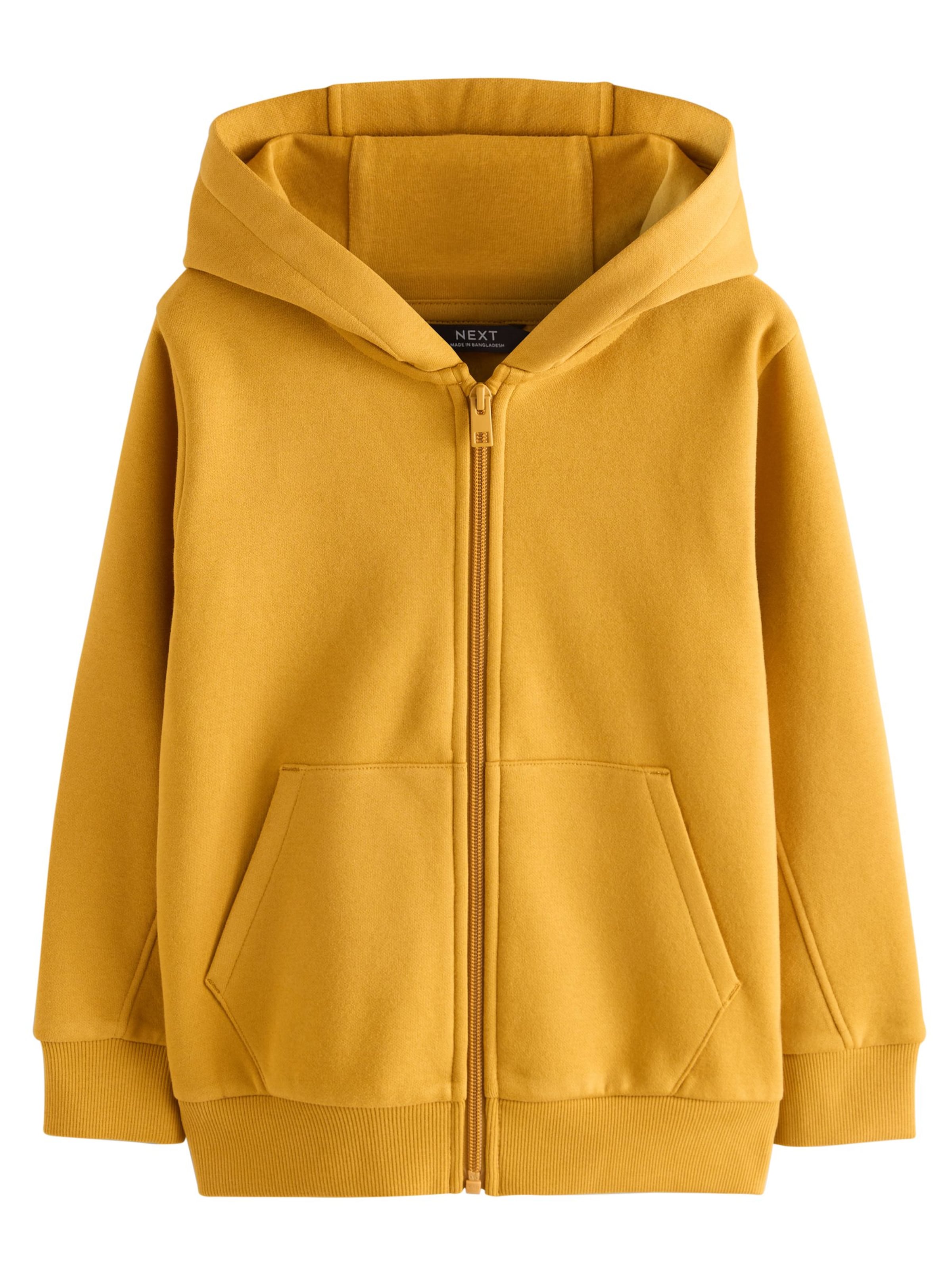Next Mikina – žlutá: přední strana