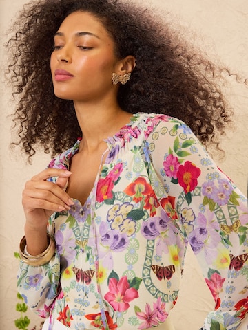 Camicia da donna di love & roses in colori misti