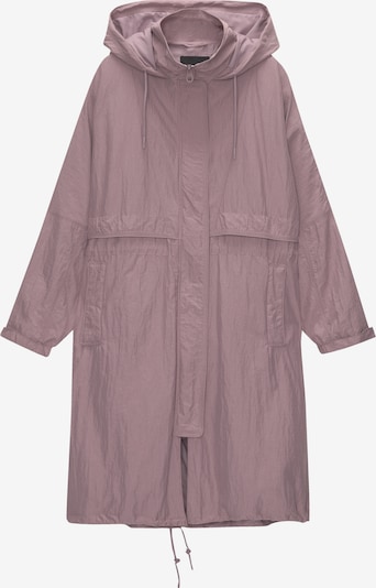 Pull&Bear Between-seasons parka in Plum, Item view