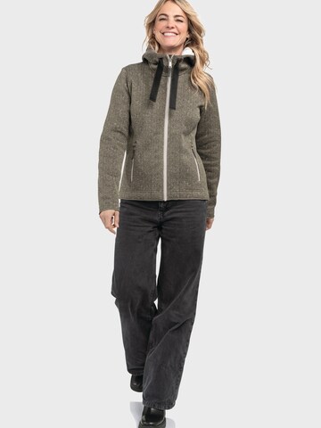 Schöffel Functionele fleece jas ' Aurora L ' in Bruin